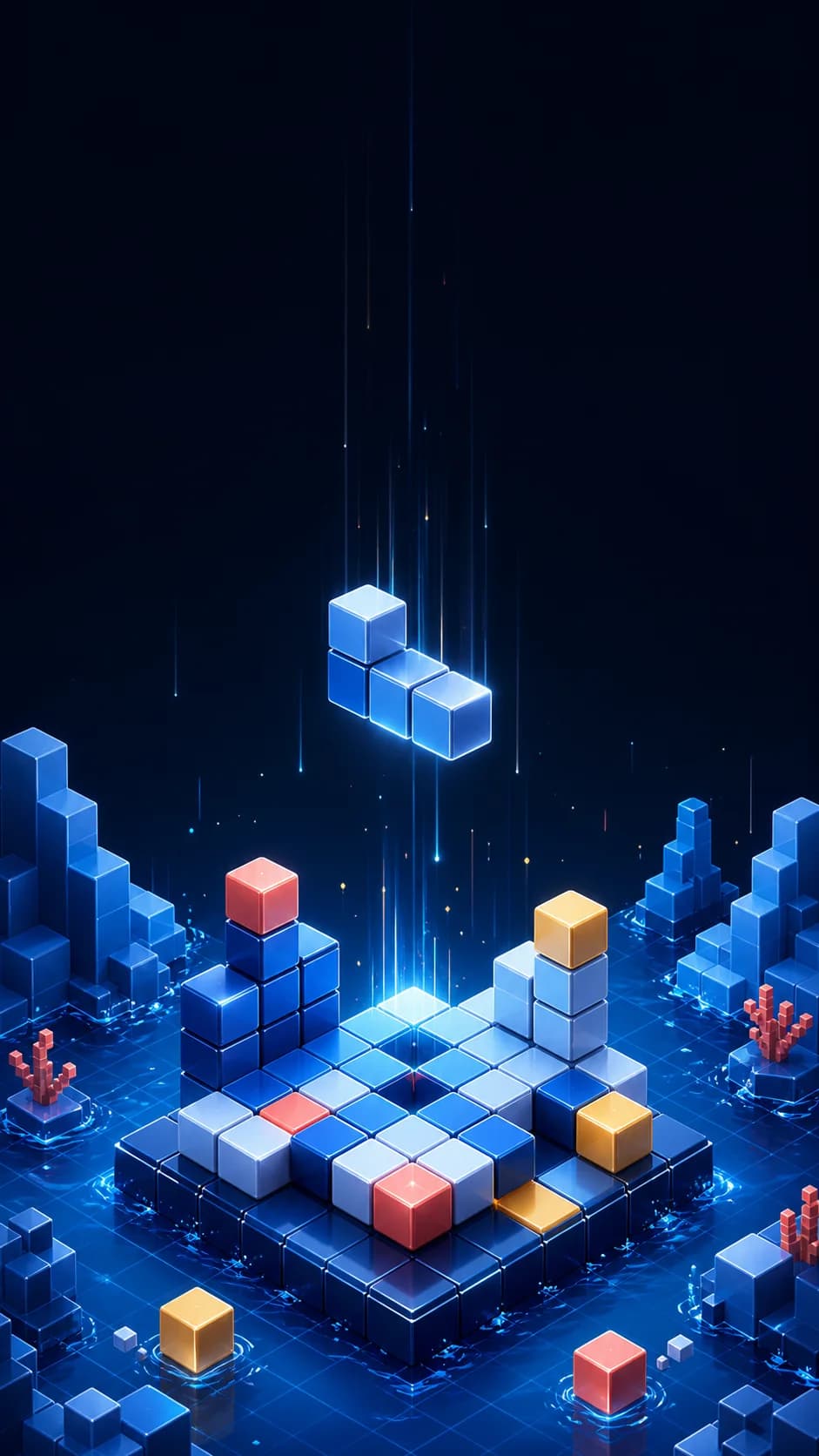 Cubex 3D ocean game board